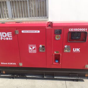 TIDE POWER LISTER PETTER FC83X-LP – 83 kVA Silent Diesel Generator