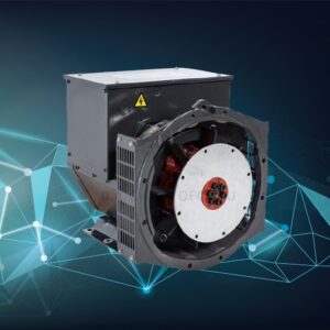 13.5 kVA / 10.8 kW Brushless 3-Phase Alternator SAE4 Close-Coupled