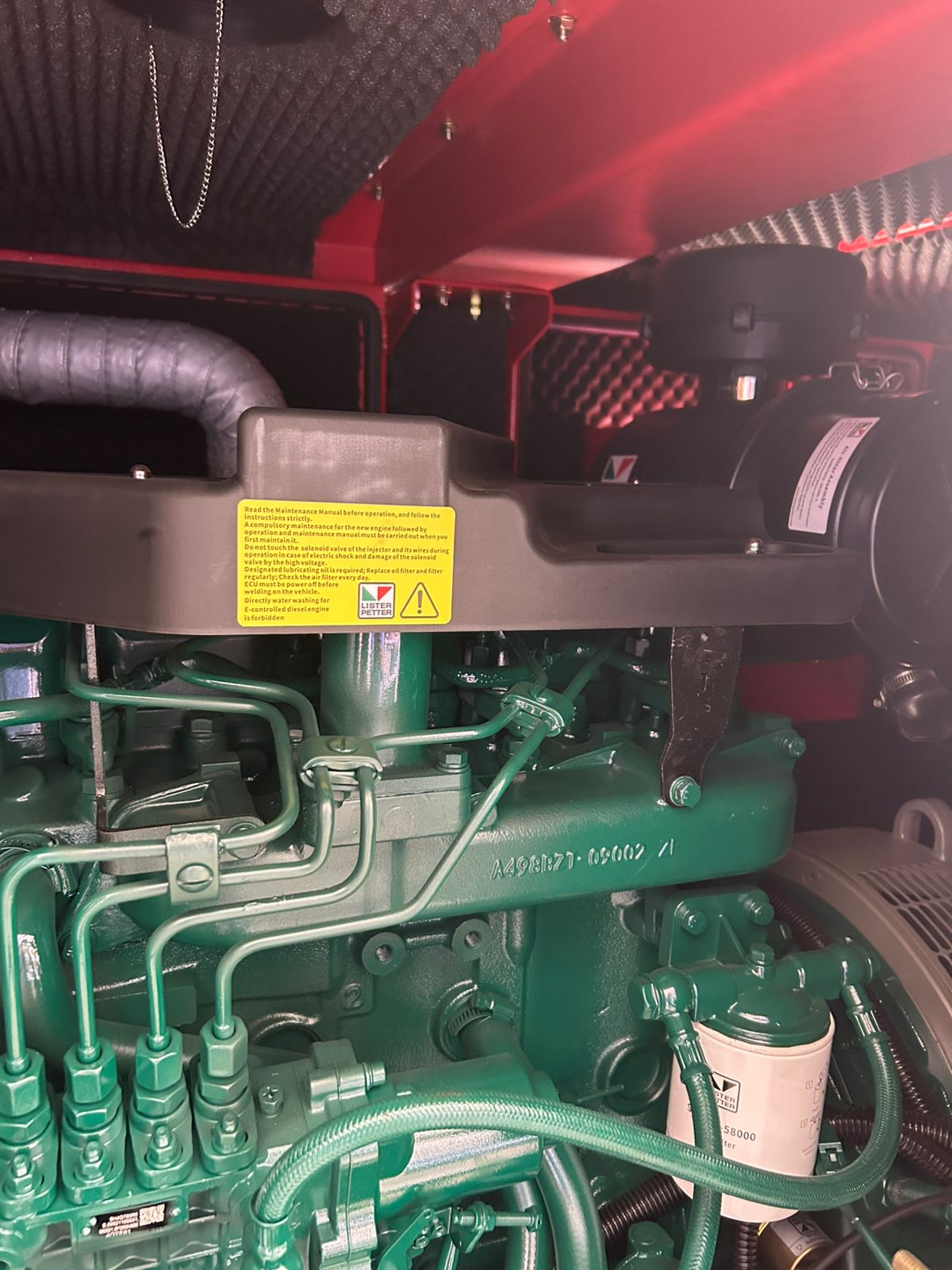 TIDE POWER LISTER PETTER FC40X-SA – 40 kVA Silent Diesel Generator - Image 4