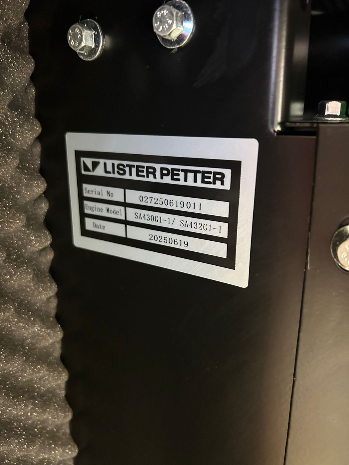 TIDE POWER LISTER PETTER FC25X-SA – 25 kVA Silent Diesel Generator - Image 4