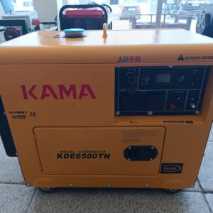 KAMA KDE6500TN 5 kVA Single-Phase Silent Diesel Generator with Electric Start