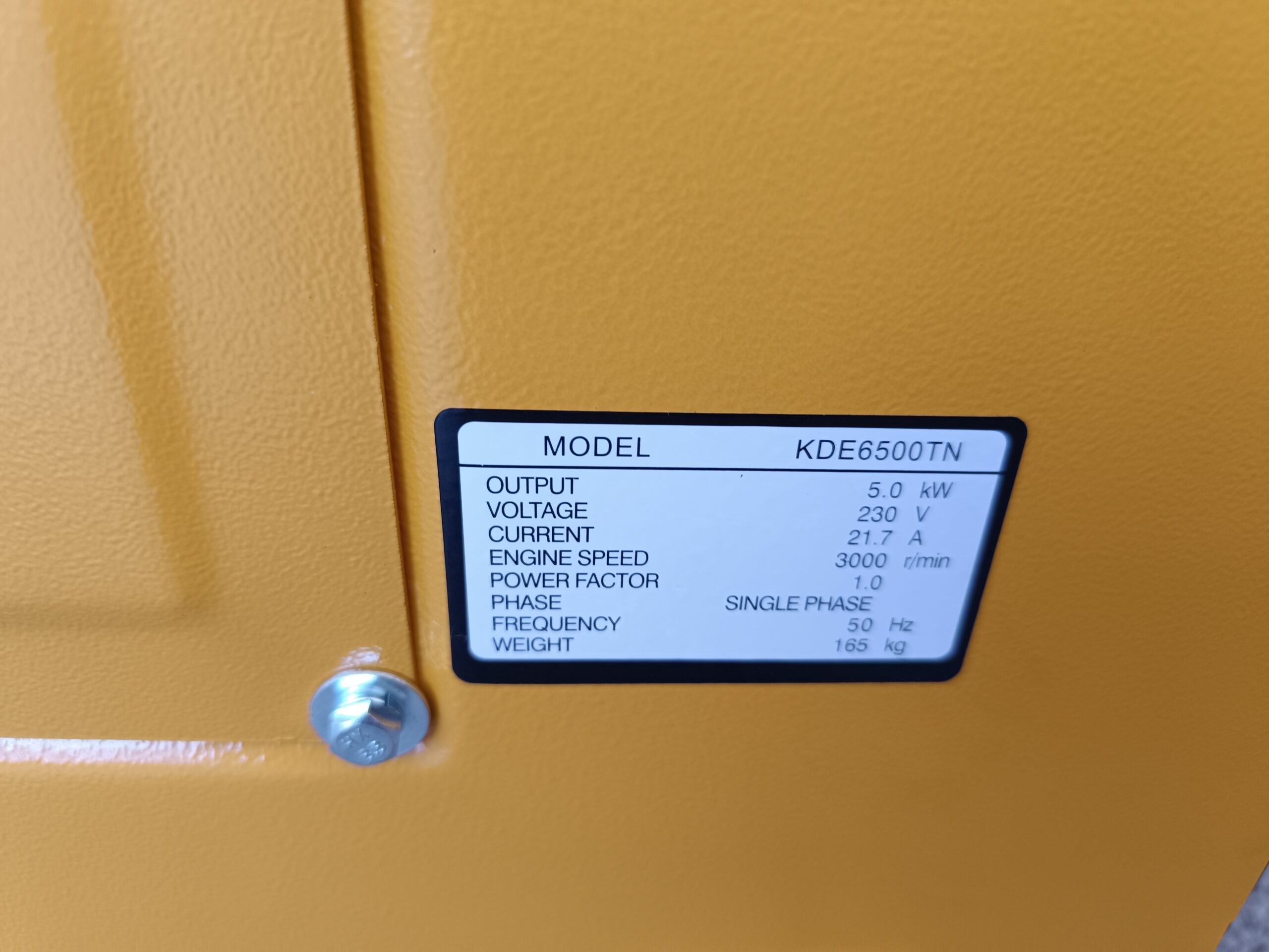 KAMA KDE6500TN 5 kVA Single-Phase Silent Diesel Generator with Electric Start - Image 3