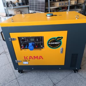 KAMA KDE9800T 8 kVA Single-Phase Silent Diesel Generator with Electric Start