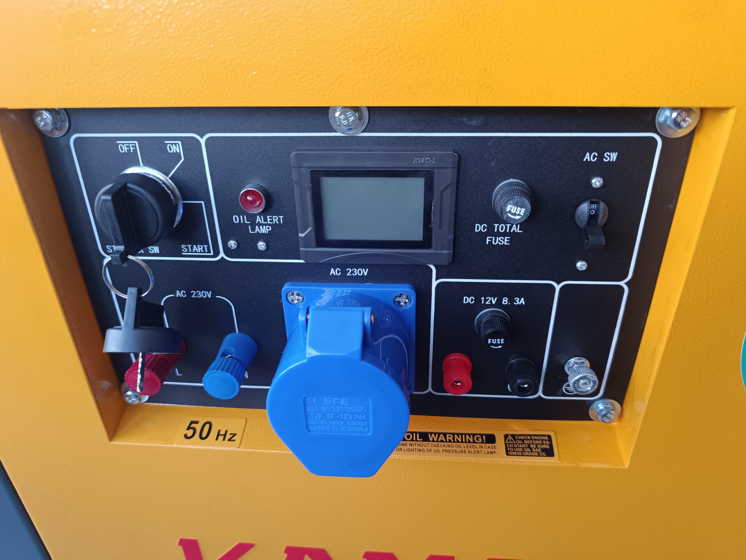 KAMA KDE9800T 8 kVA Single-Phase Silent Diesel Generator with Electric Start - Image 4