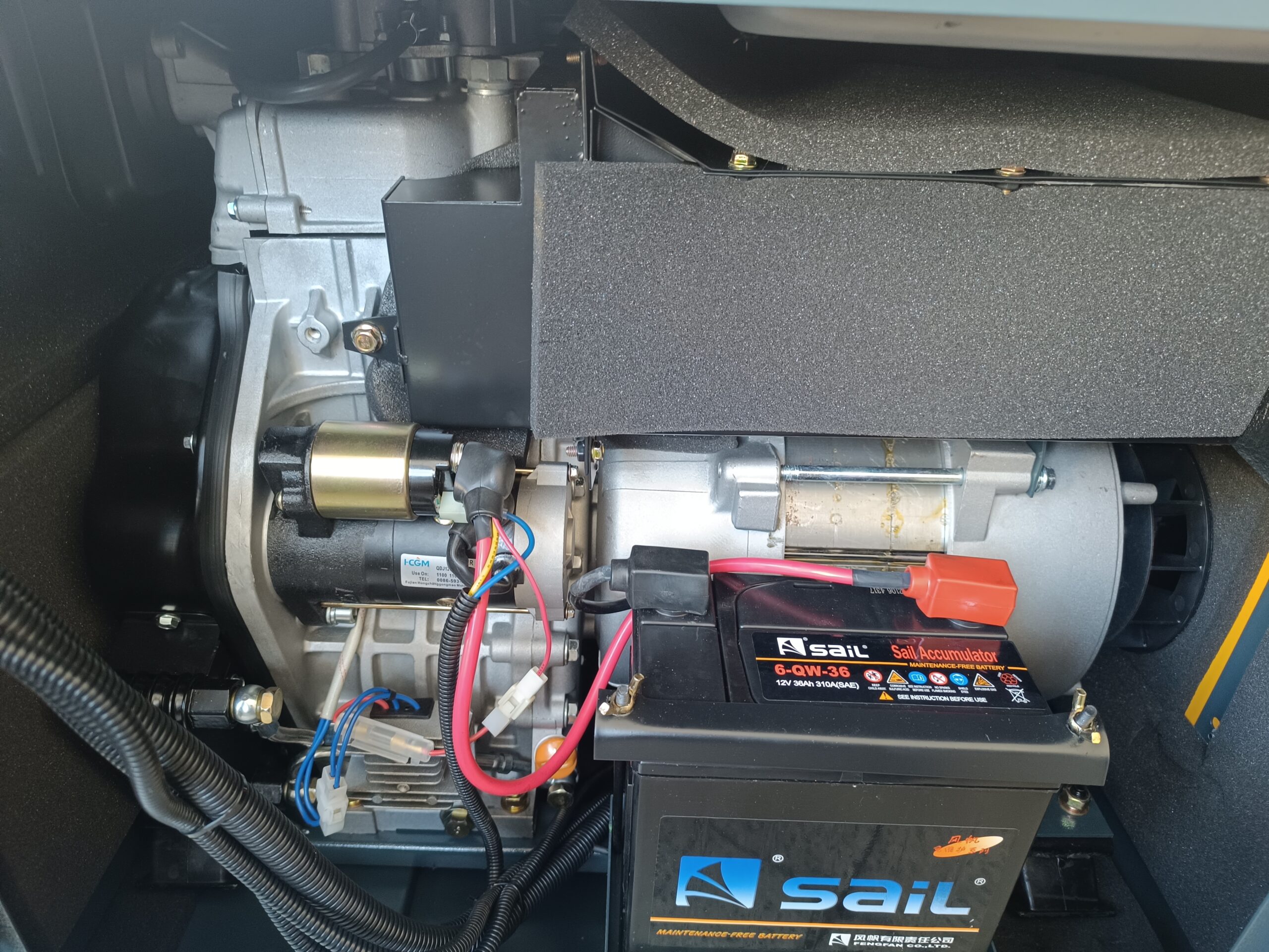 KAMA KDE9800T 8 kVA Single-Phase Silent Diesel Generator with Electric Start - Image 3
