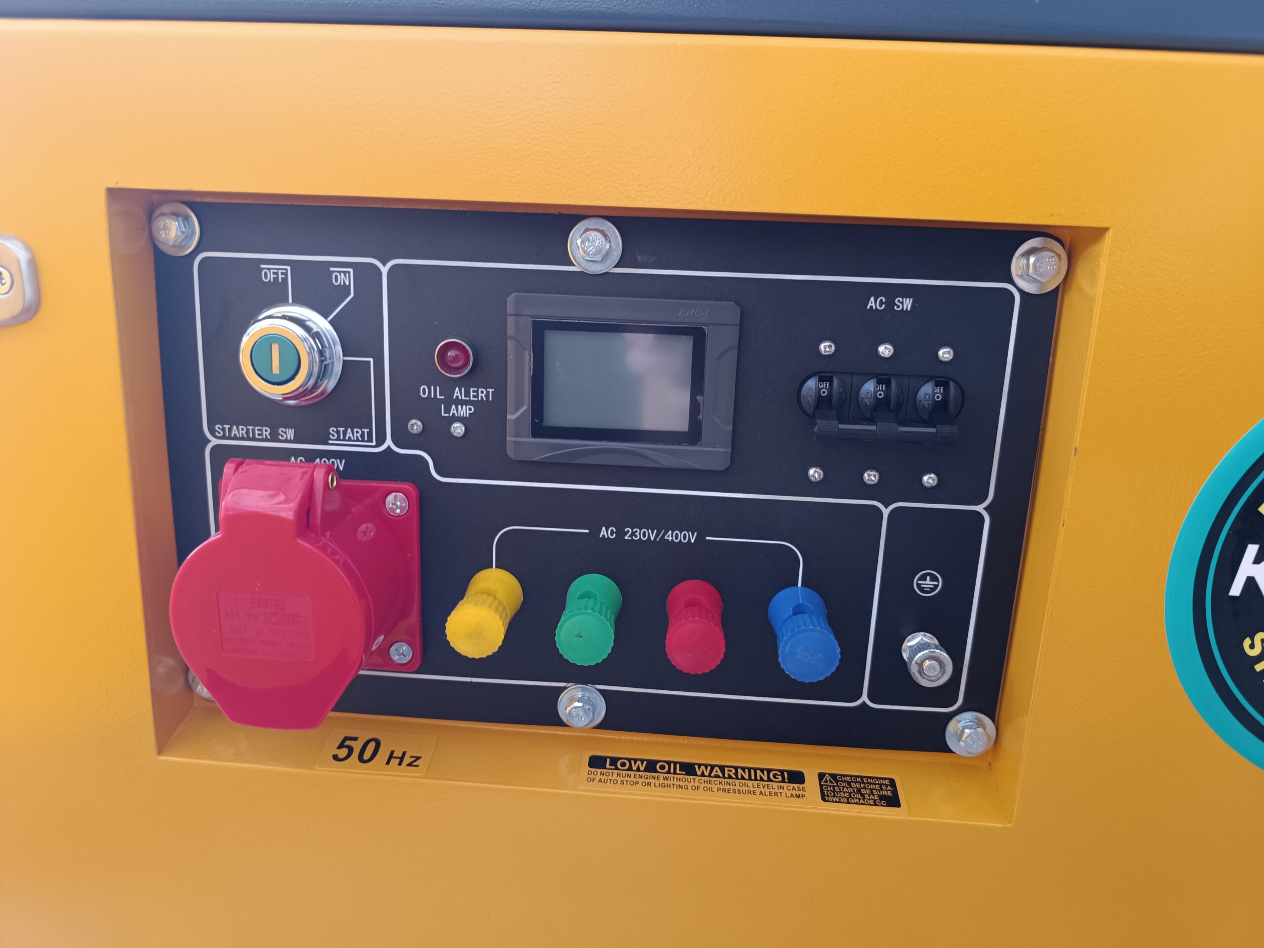 KAMA KDE9800T3 10 kVA Three-Phase Silent Diesel Generator with Electric Start - Image 2