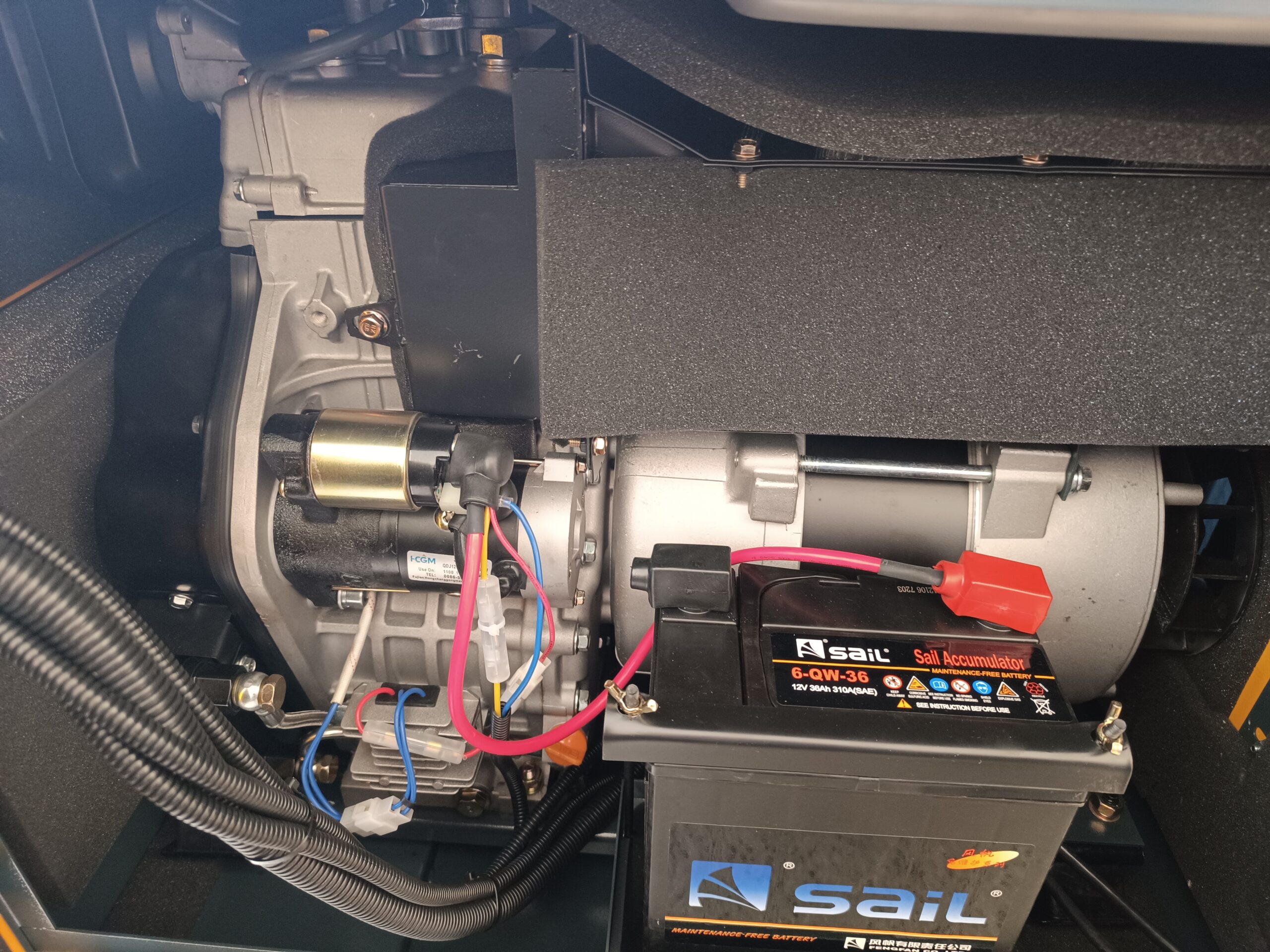 KAMA KDE9800T3 10 kVA Three-Phase Silent Diesel Generator with Electric Start - Image 4