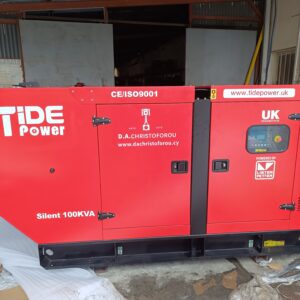 Tide Power FC100-LP 100 kVA silent diesel generator with Lister Petter engine