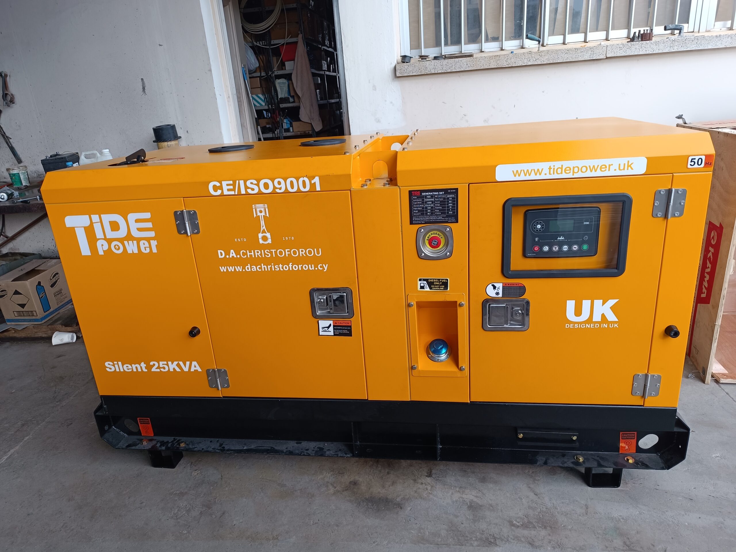 Tide Power FB25 25 kVA Yangdong silent diesel generator