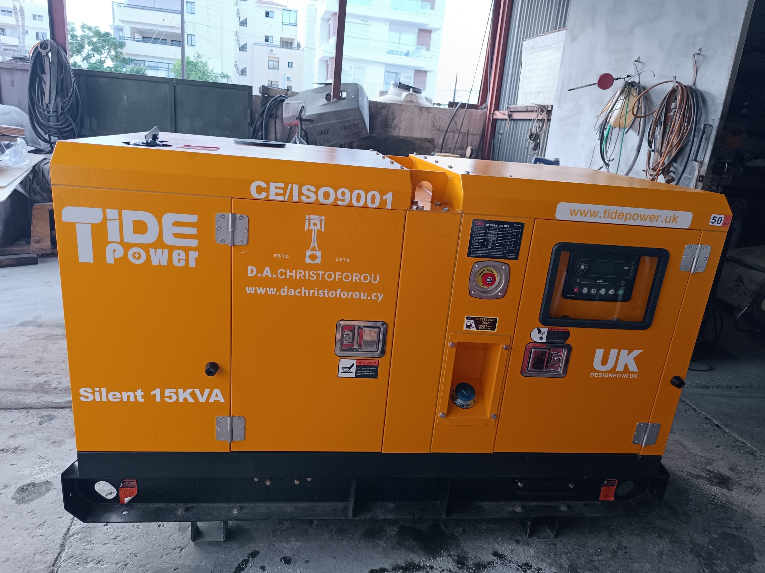 TIDE POWER FAWDE / Xichai FB16 4DW81-23D – 15 kVA Silent Diesel Generator